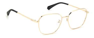 Premium Women Polaroid Eyeglasses: PLD D437/G - Gold(2) - SpecSMART Eye Clinic (Diagonal View)